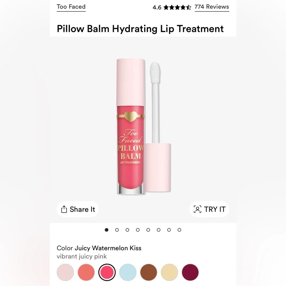 Too Faced rich creamy